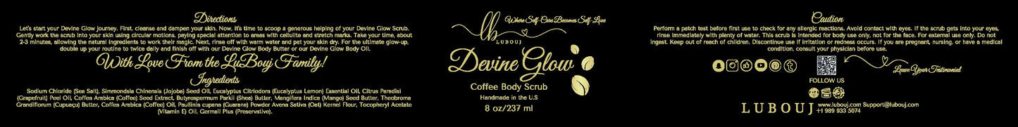 Divine Glow Coffee Scrub